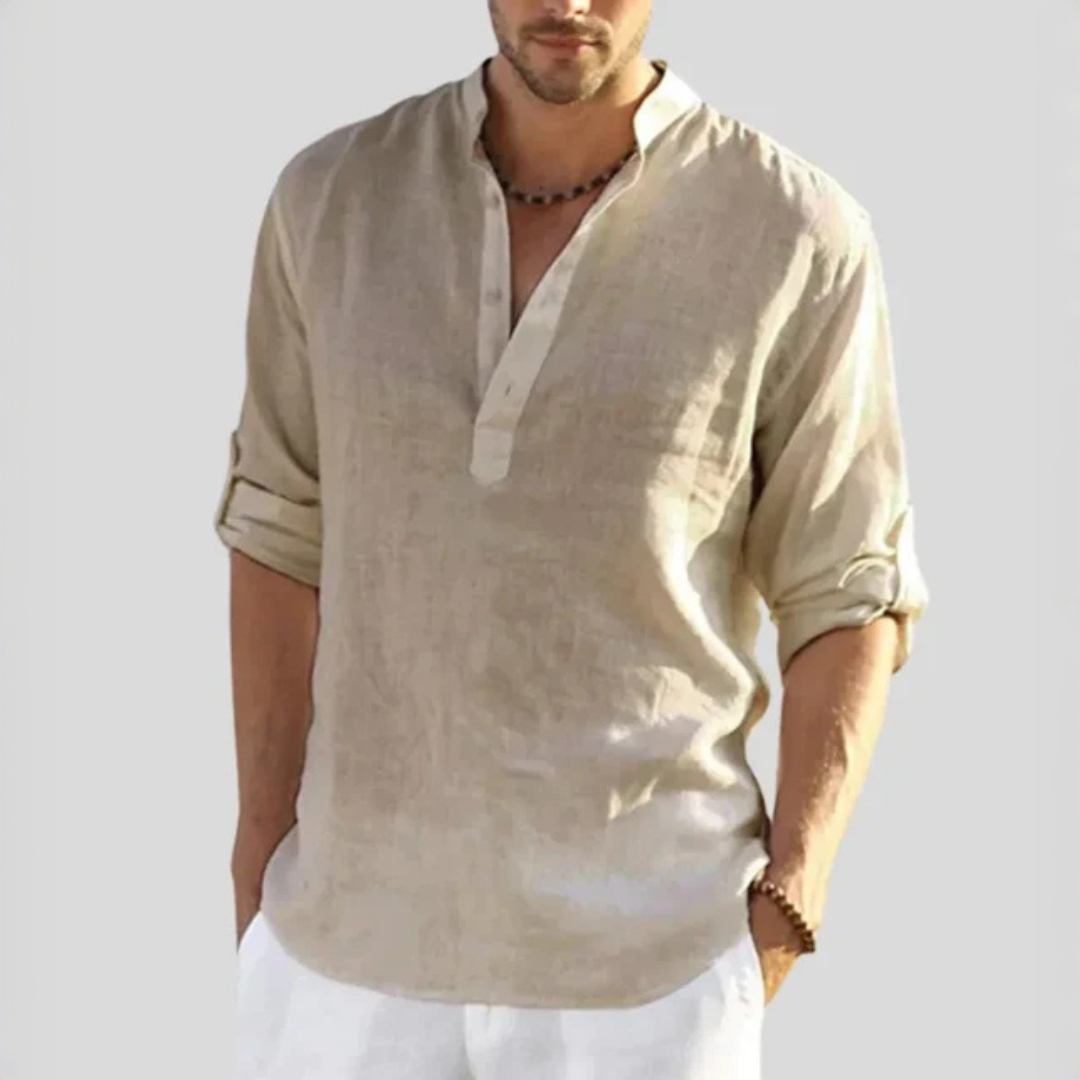 John - Lässiges V-Neck-Shirt
