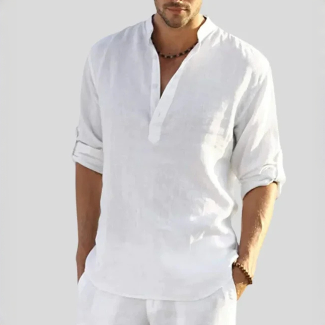 John - Lässiges V-Neck-Shirt