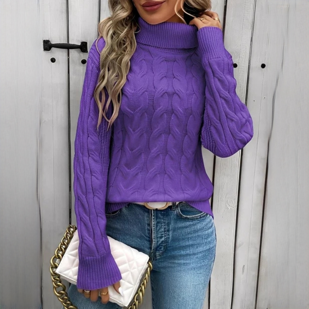 Amélie - Bequemer Rollkragenpullover
