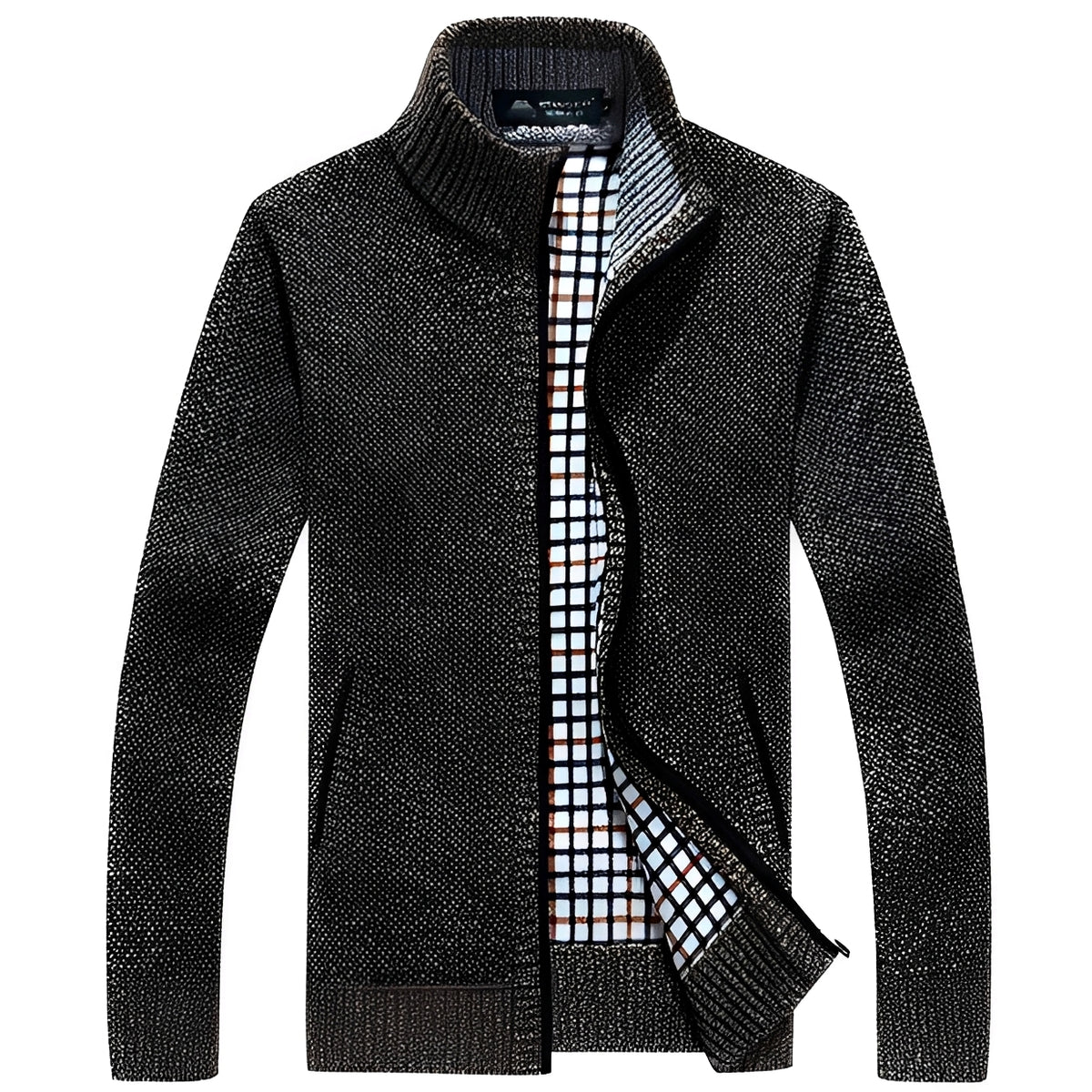 Iker - Kuschelige Jacke mit Zipper