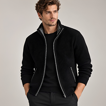 Iker - Kuschelige Jacke mit Zipper