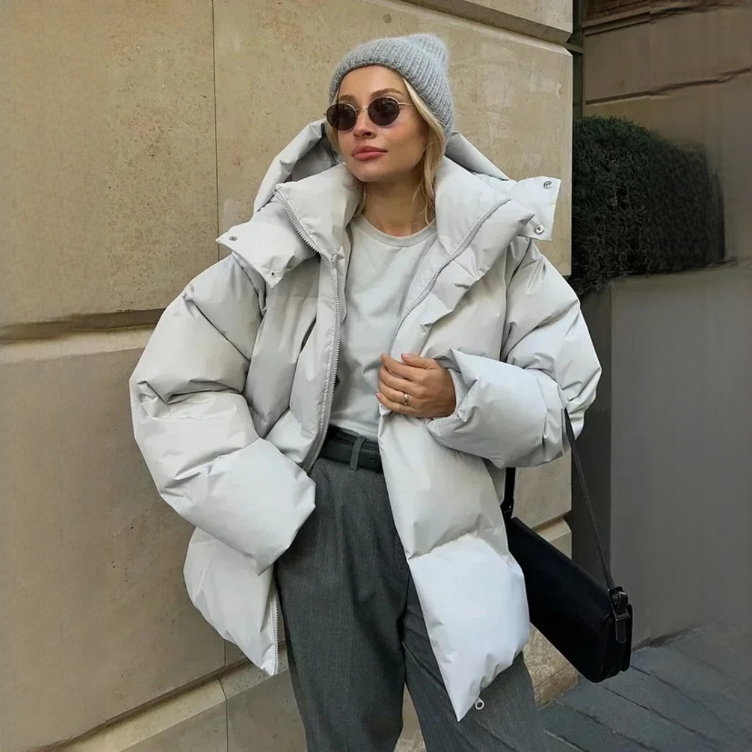 Marzia - Elegante und warme Oversized-Jacke