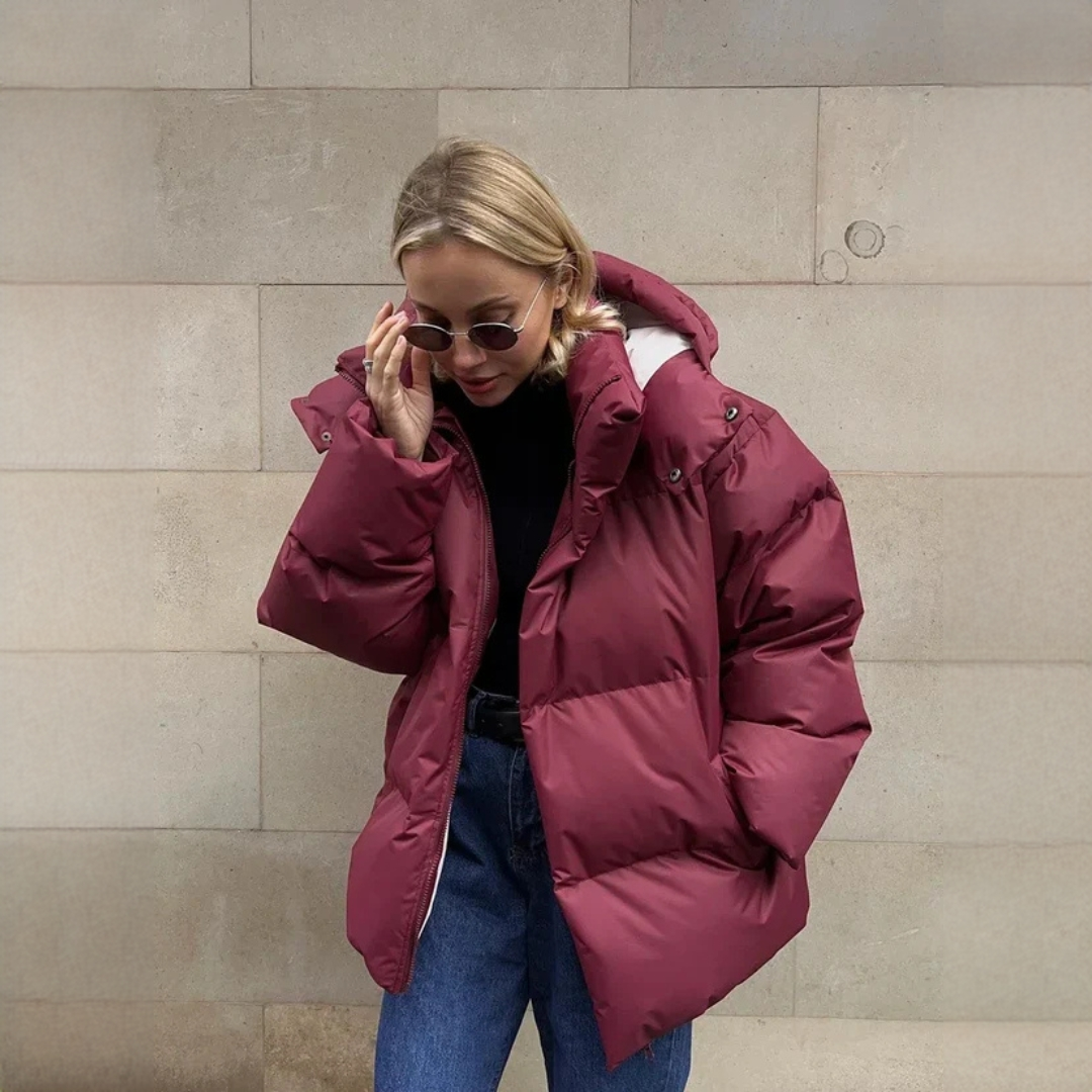 Marzia - Elegante und warme Oversized-Jacke