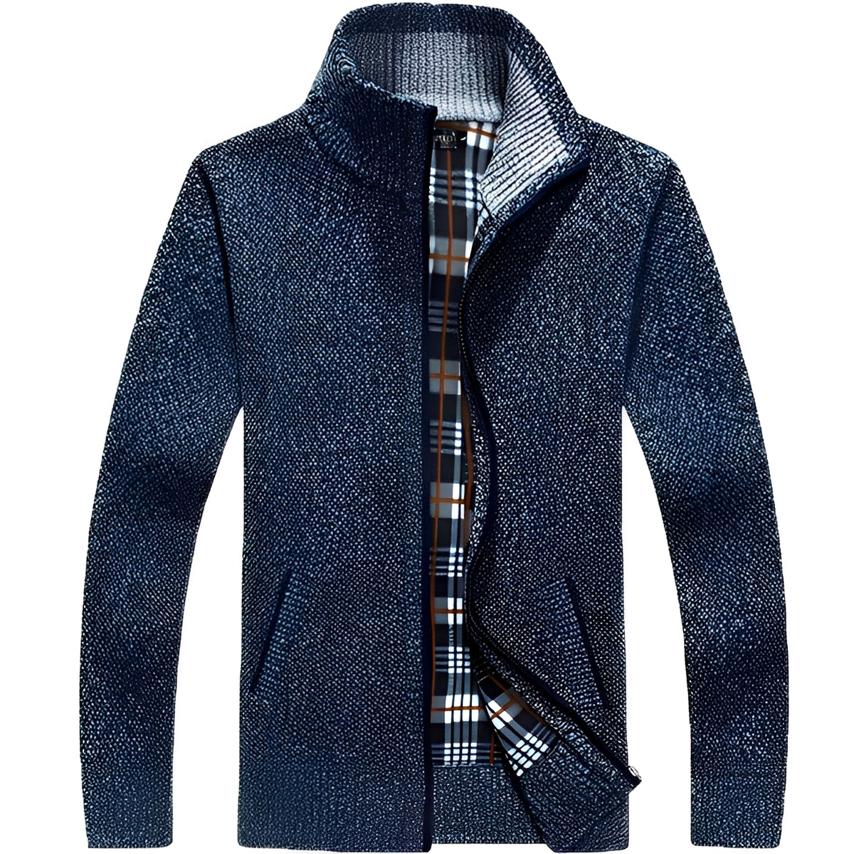 Iker - Kuschelige Jacke mit Zipper