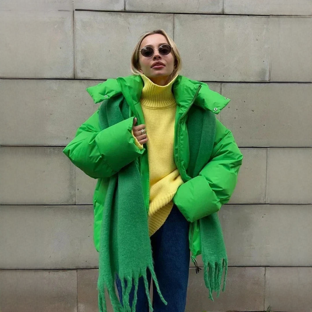 Marzia - Elegante und warme Oversized-Jacke