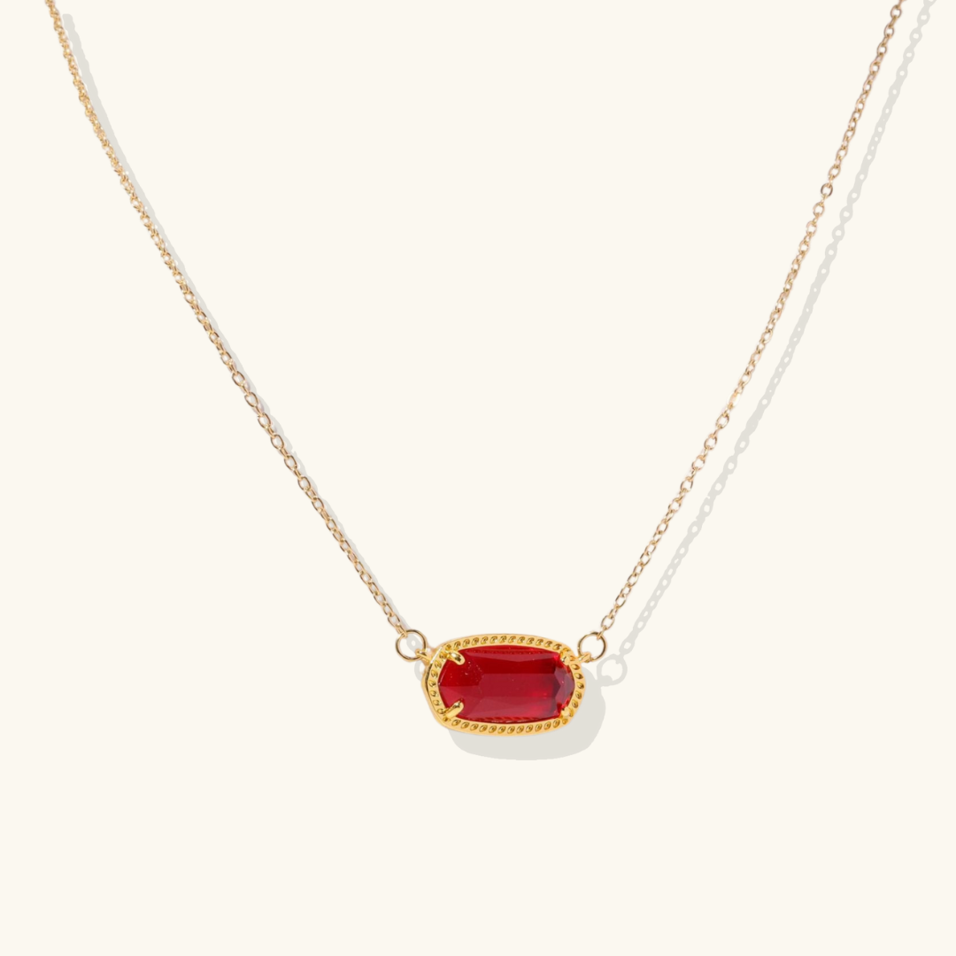 Viya – Elegante Halskette mit Geburtsstein