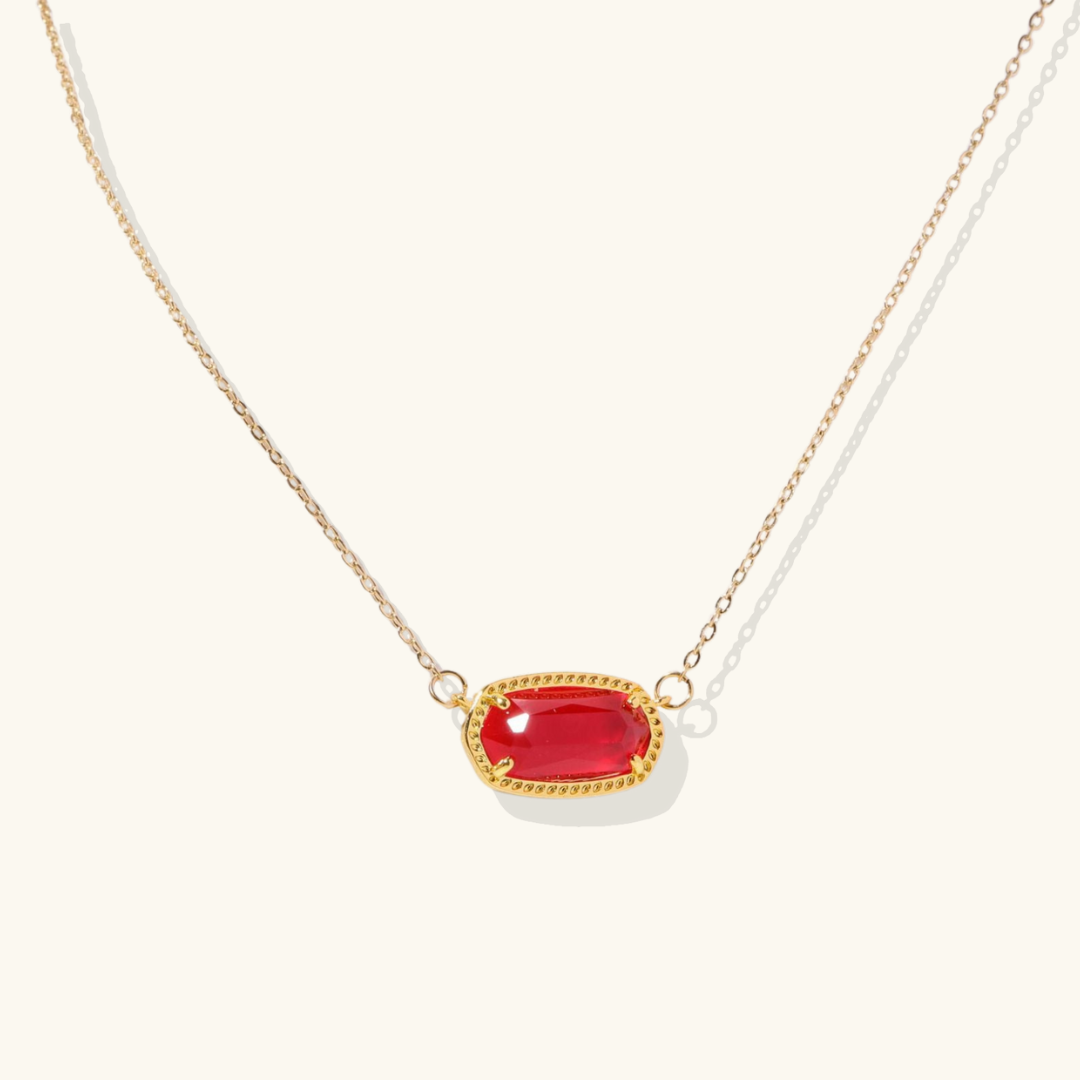 Viya – Elegante Halskette mit Geburtsstein