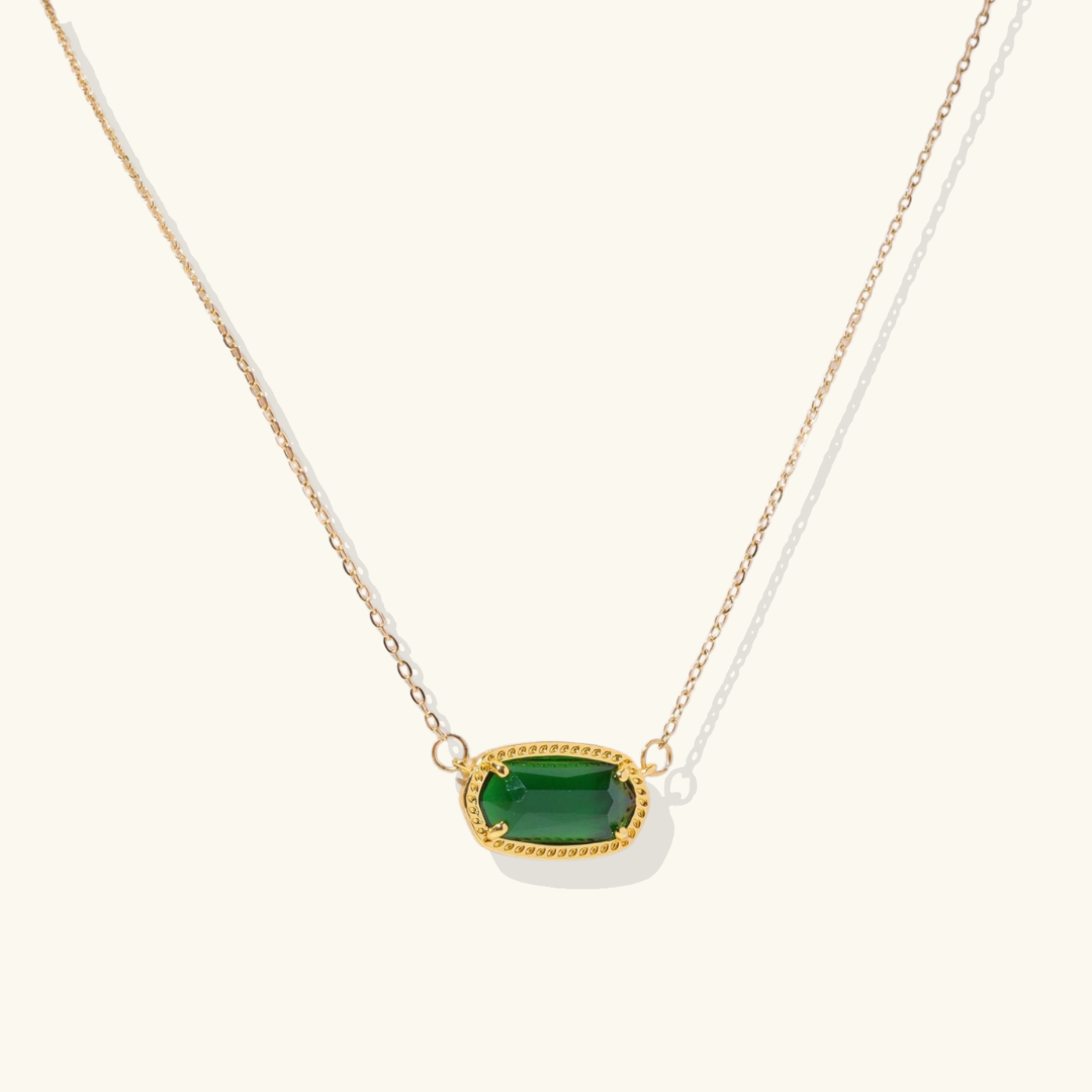Viya – Elegante Halskette mit Geburtsstein