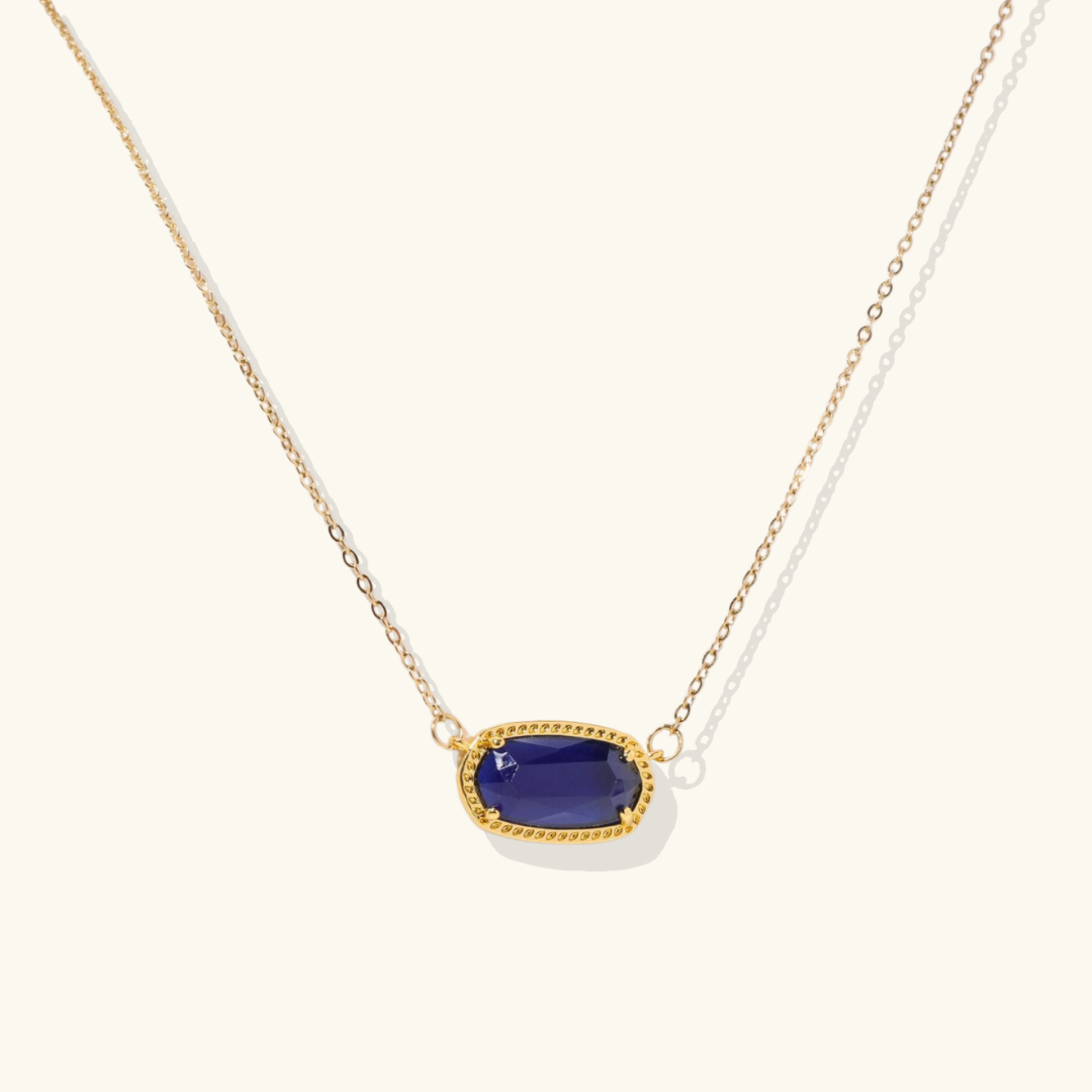 Viya – Elegante Halskette mit Geburtsstein