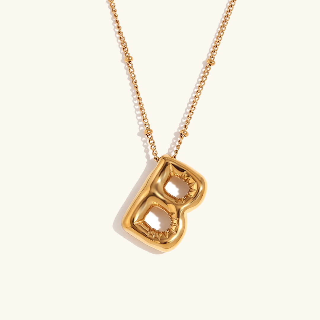 Goldenes Anfangs-Collier Balloon