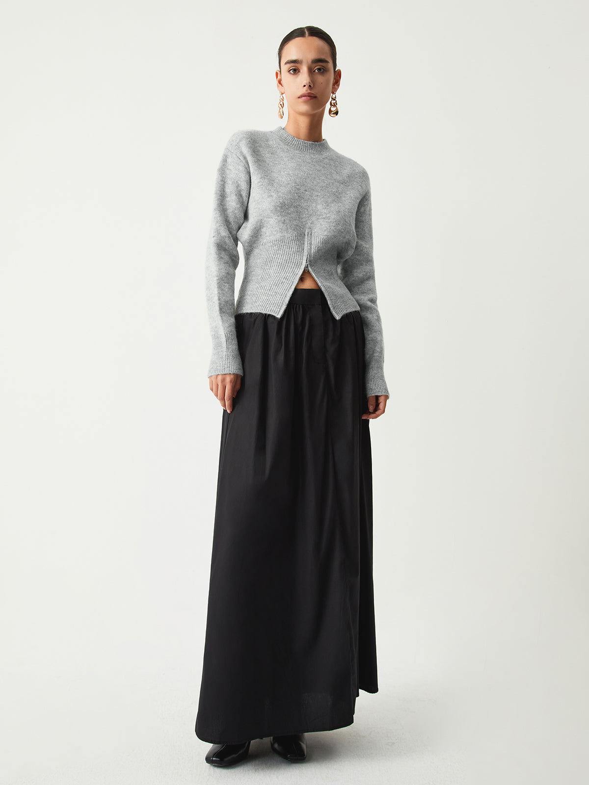 Svenja – Halb-Zip Pullover