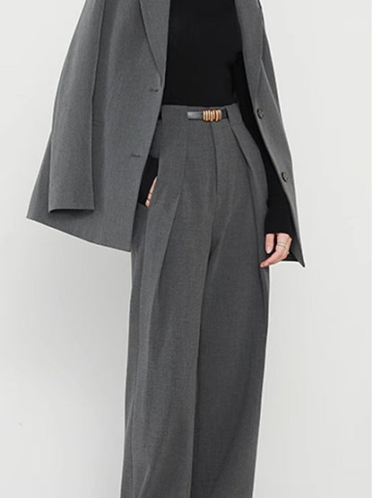 Lina – Gerade Hose mit Taschen