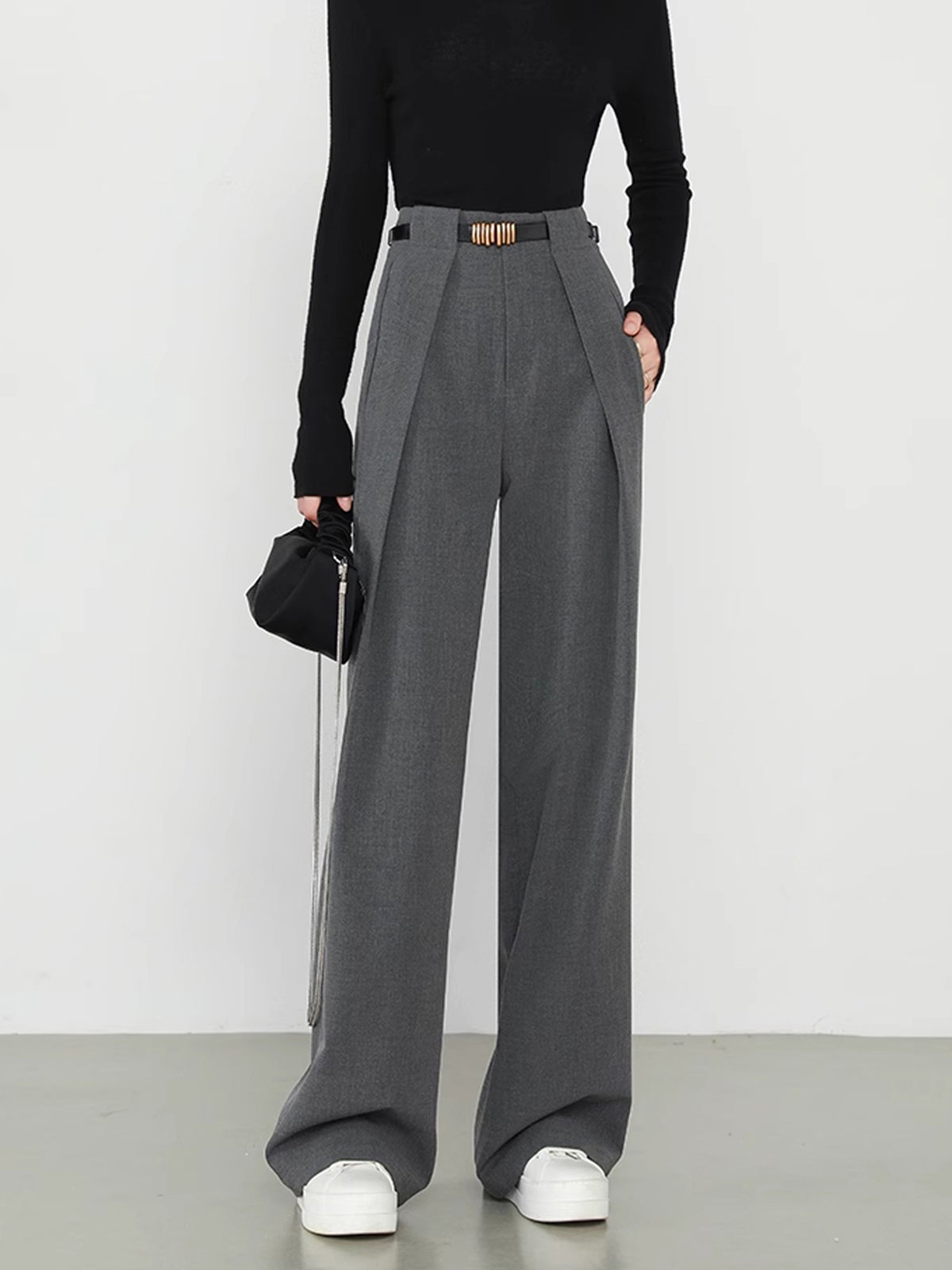 Lina – Gerade Hose mit Taschen