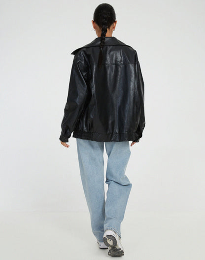 Anouk – Damen-Lederjacke in großer Größe
