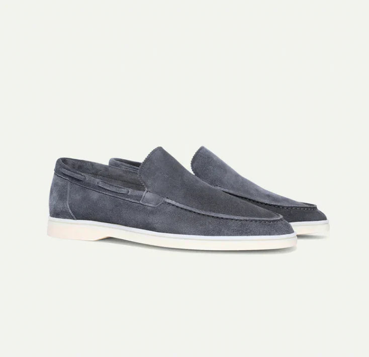 Lorenzo - Klassische Wildleder-Loafer für Herren