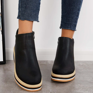 Mari Stella - Alltags-Schuhe mit Ziernähten