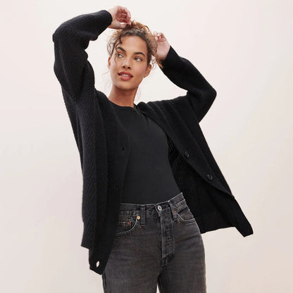 Leah – Oversized Damen-Cardigan