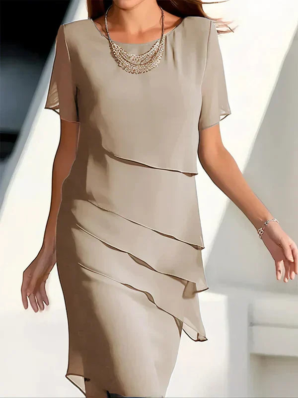 Georgina - Stilvolles Sommerkleid mit Lagenlook