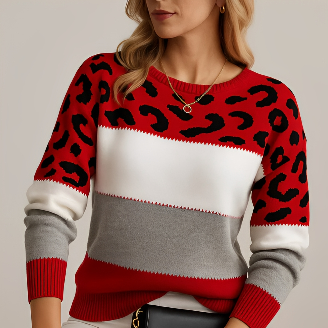 Raphaelle - Damenpullover mit auffälligem Design