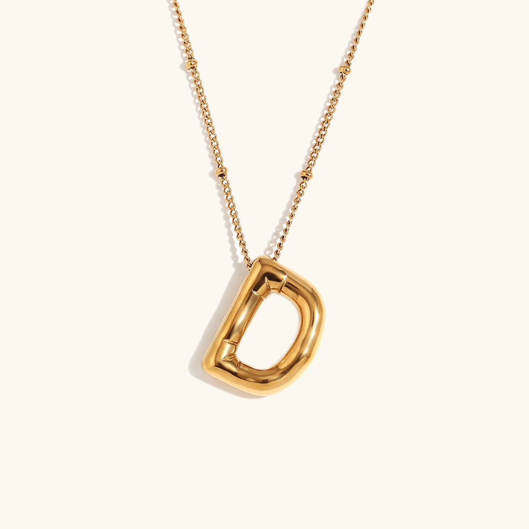 Goldenes Anfangs-Collier Balloon