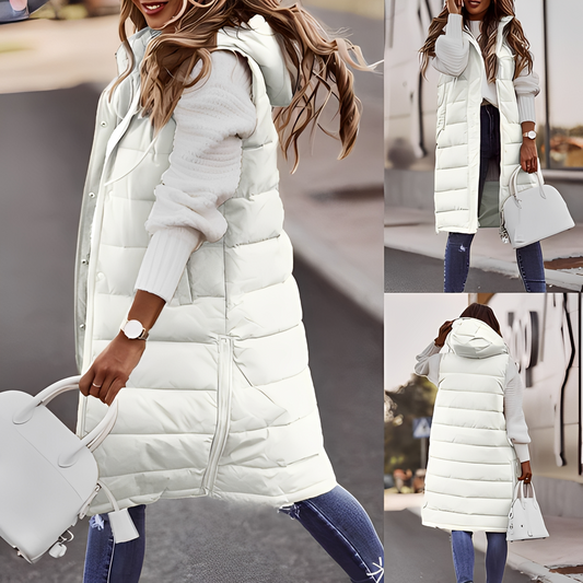 Charlette - Langer, warmer und bequemer Damen-Cardigan