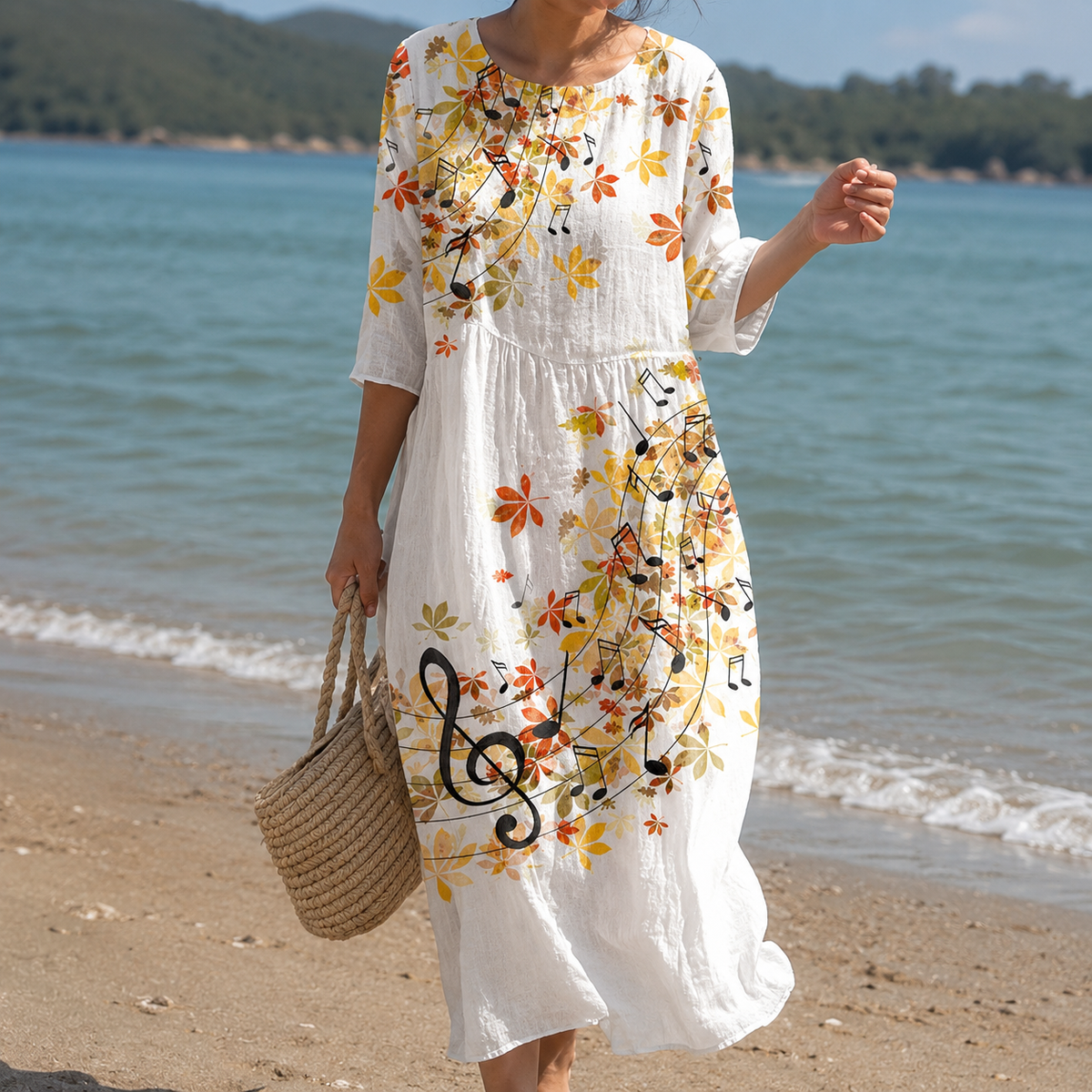 Miranda – Stilvolles Blumenkleid mit lässiger Passform für Damen
