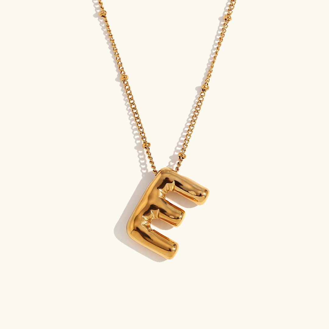 Goldenes Anfangs-Collier Balloon