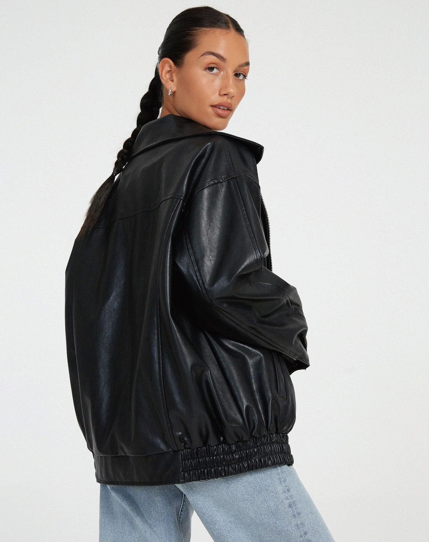 Anouk – Damen-Lederjacke in großer Größe