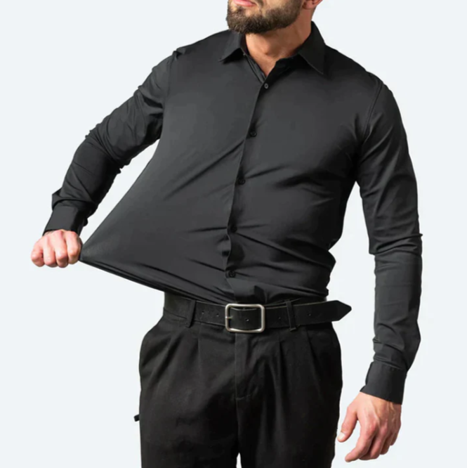 Arturo Stretch Hemd | Komfortables Herrenhemd mit Superstretch-Technologie