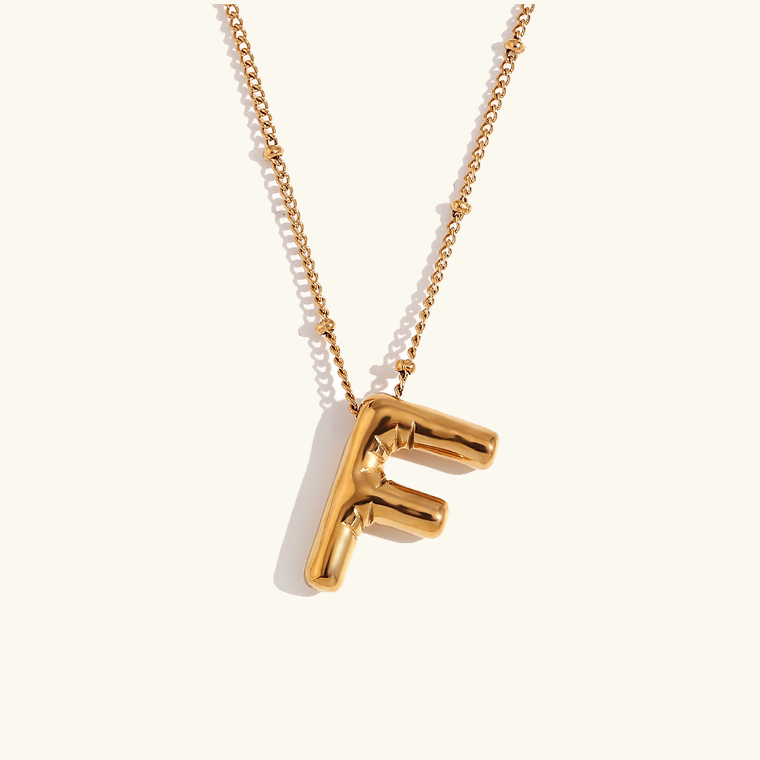 Goldenes Anfangs-Collier Balloon