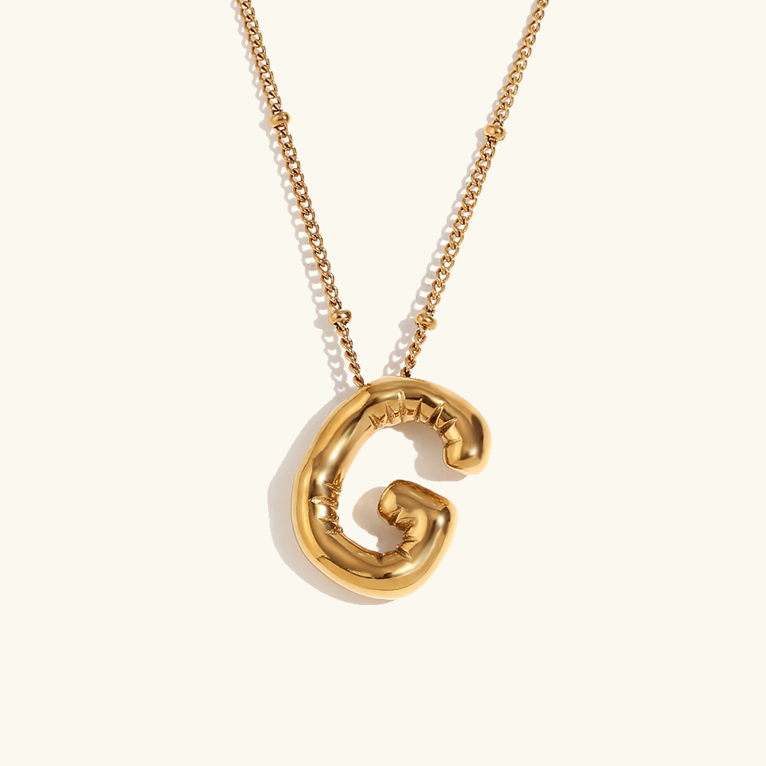 Goldenes Anfangs-Collier Balloon