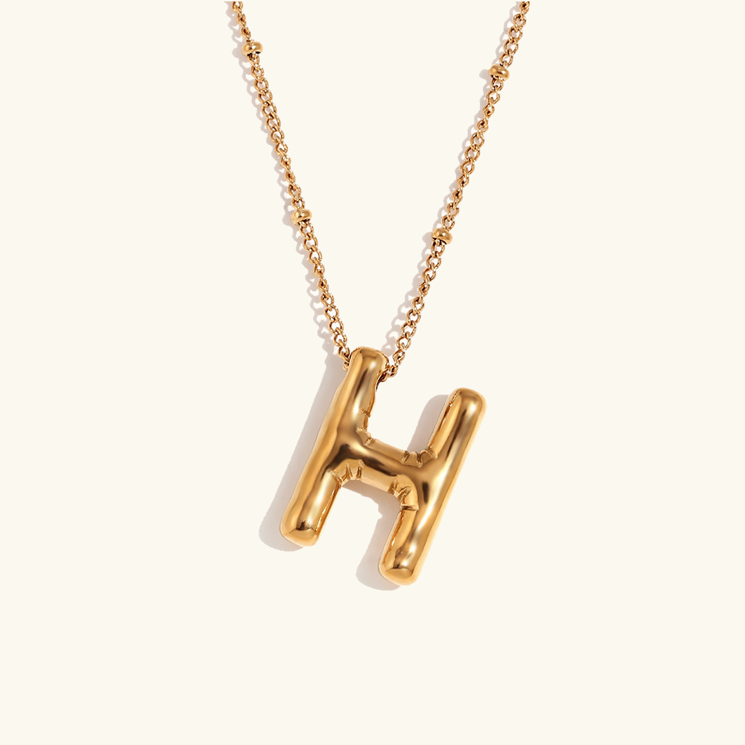 Goldenes Anfangs-Collier Balloon
