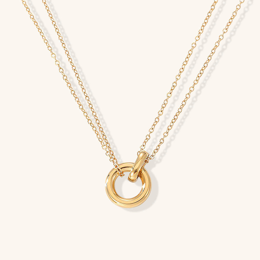 Sabrina - Halskette aus Gold