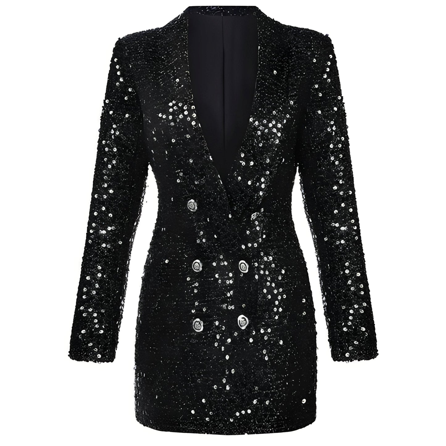 Célina - Glänzendes Blazer-Kleid für Damen im Trend