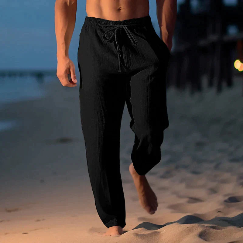 Matthew - trendige Herren-Leinenhose