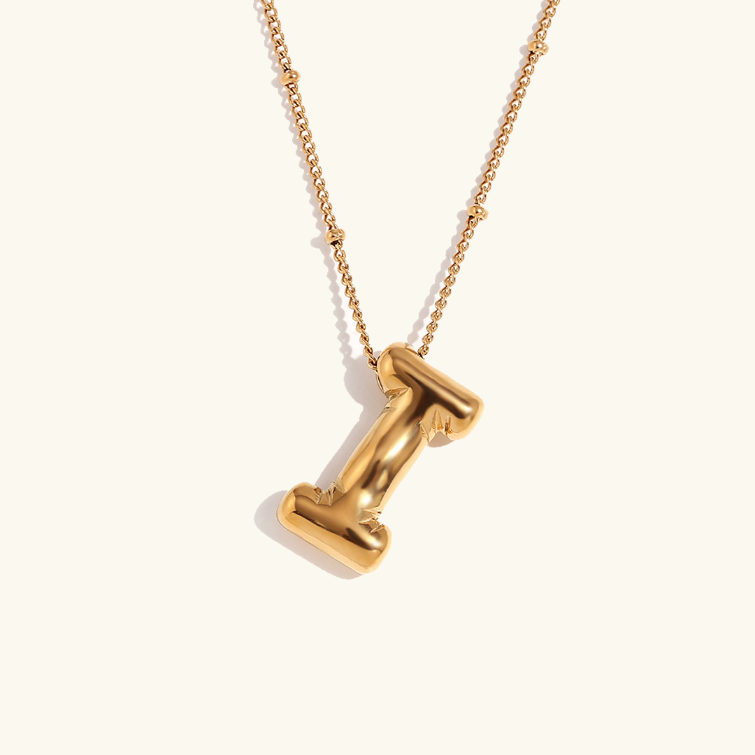 Goldenes Anfangs-Collier Balloon