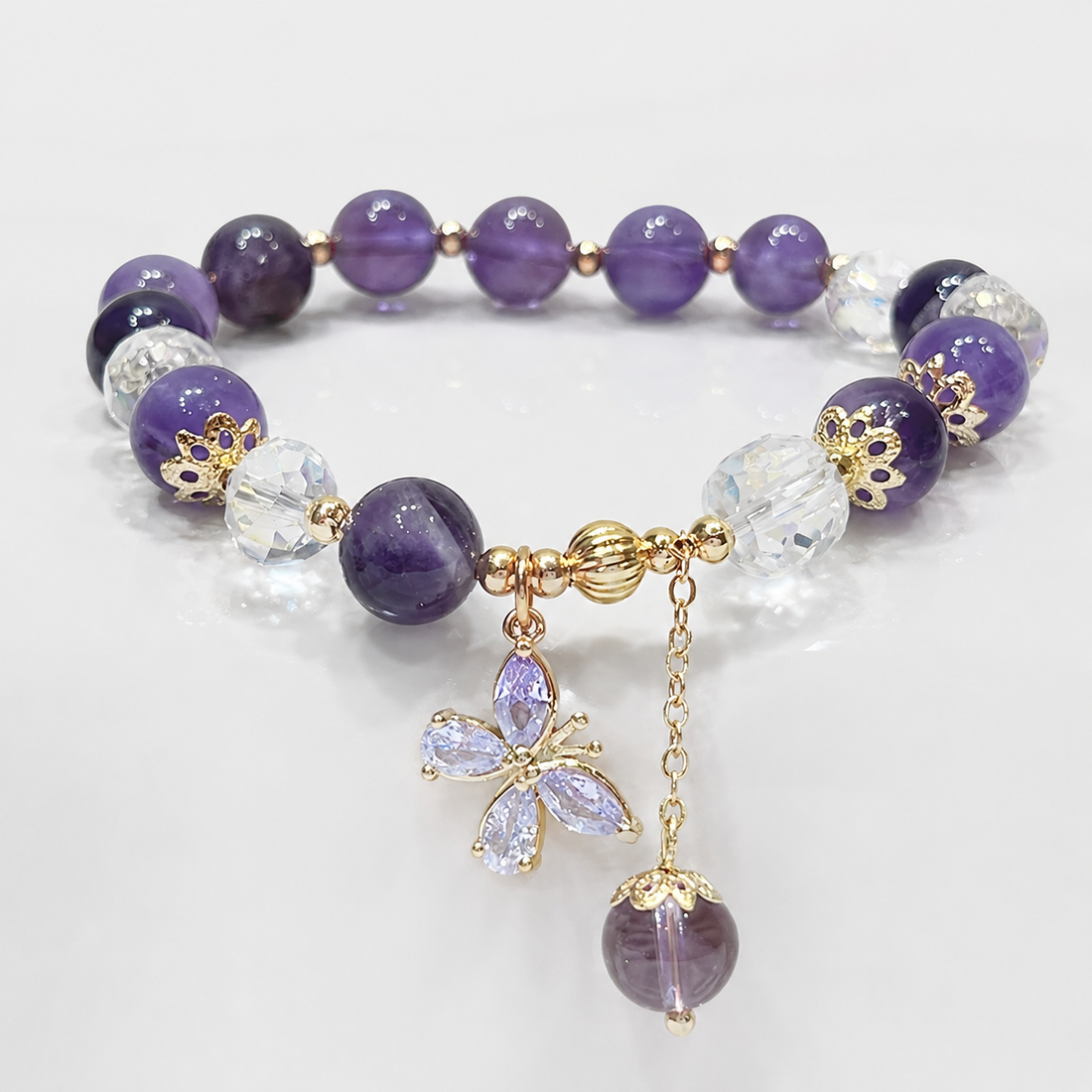 Aura – Armband aus Heilendem Amethyst