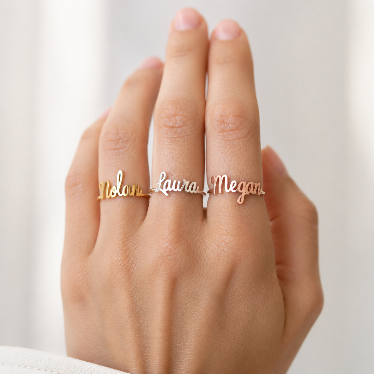 Ring mit personalisiertem Namen - Personalisierter Ring