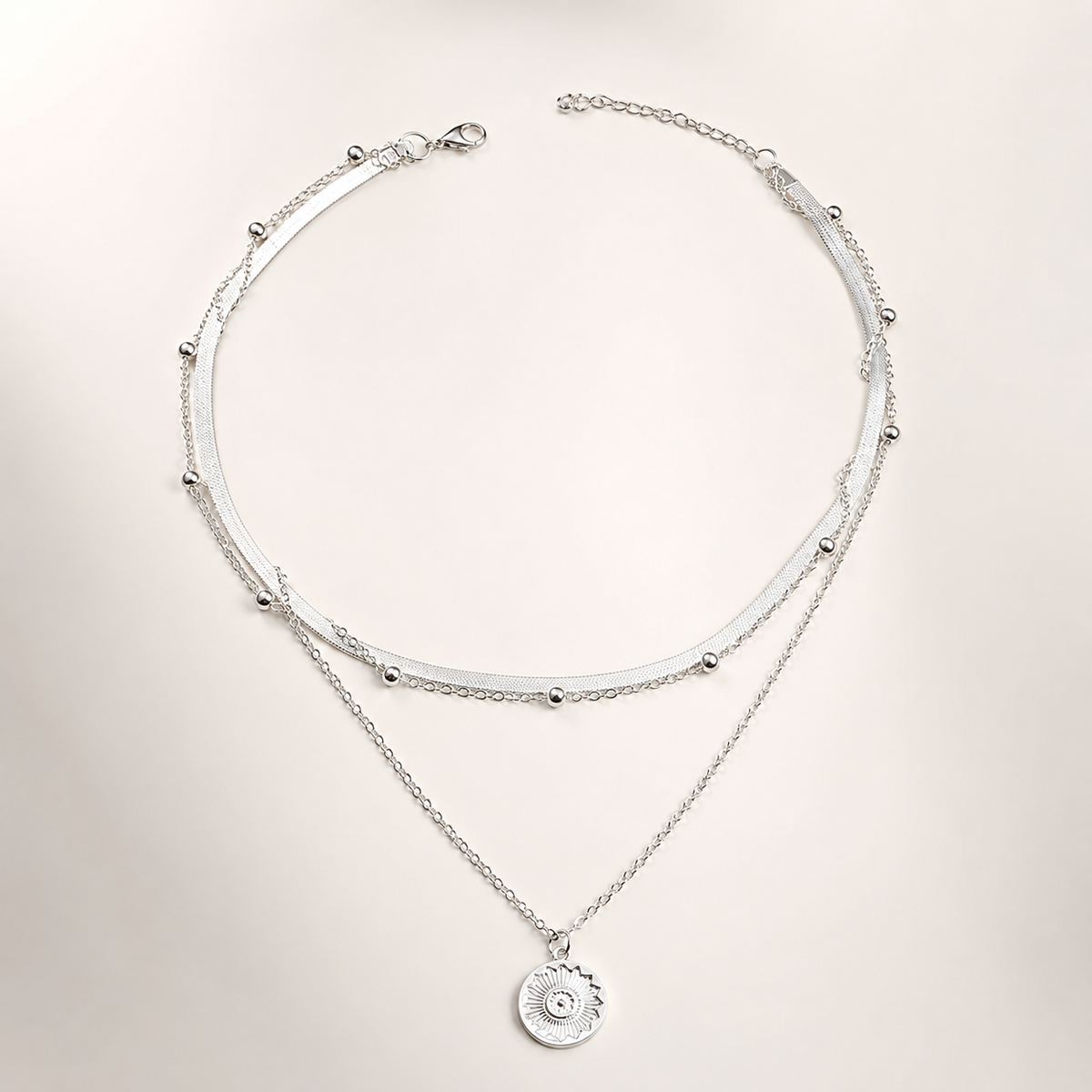 Strahlende Eleganz – Klassische Silberkette