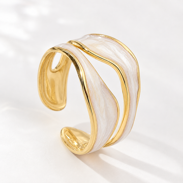 Niana – Vintage Ring aus Weißgold