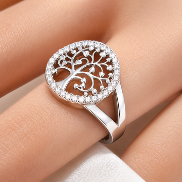 Yelina – Ring Baum des Lebens in Gold oder Silber