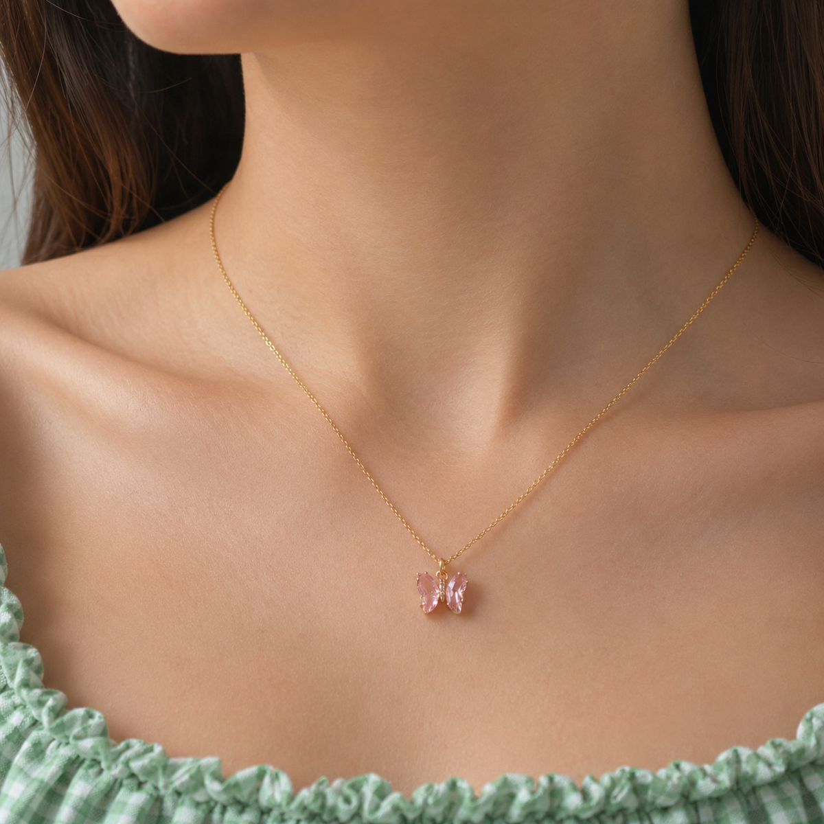 Collier von Petite Schmetterling bunt