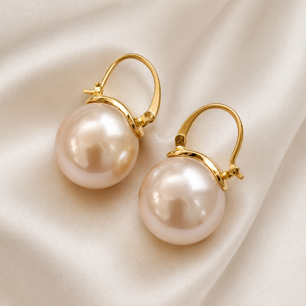 Ariane – Sublime Ohrringe in Gold und Perle