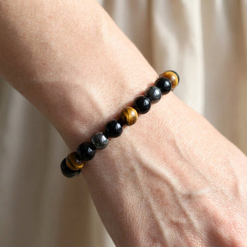 Kiarra – Armband mit dreifachem Schutz aus Natursteinen