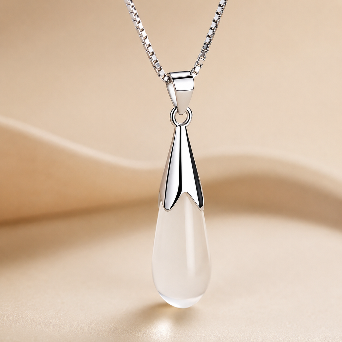 Adele – Elegante Halskette aus Mondstein