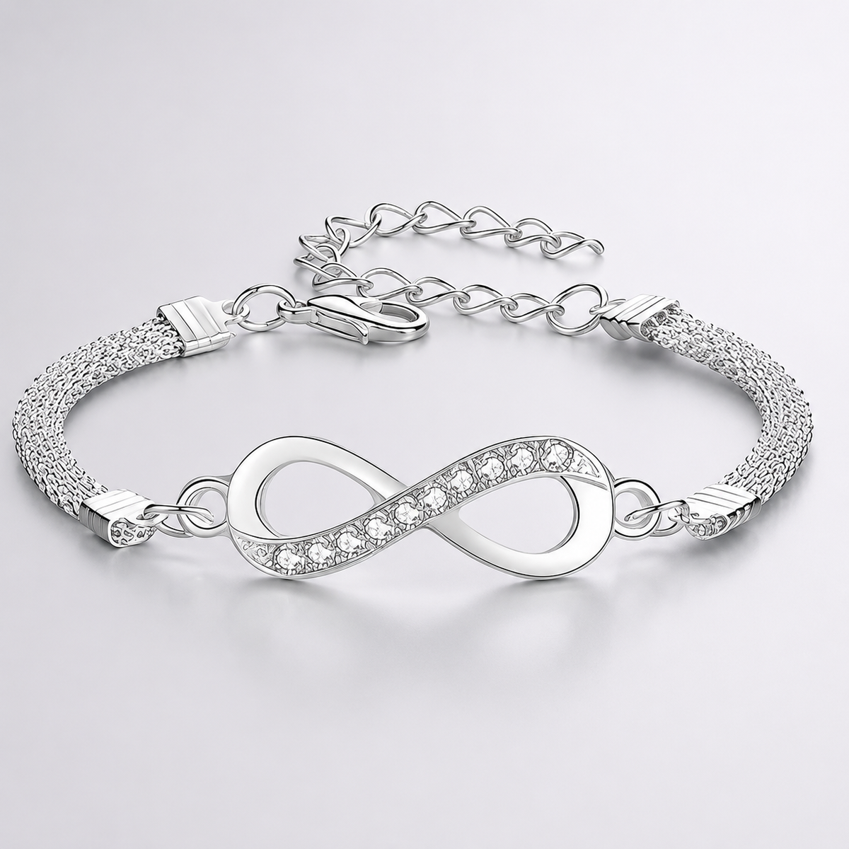 Naya – Pulsera Frau mit zartem Unendlichkeitssymbol