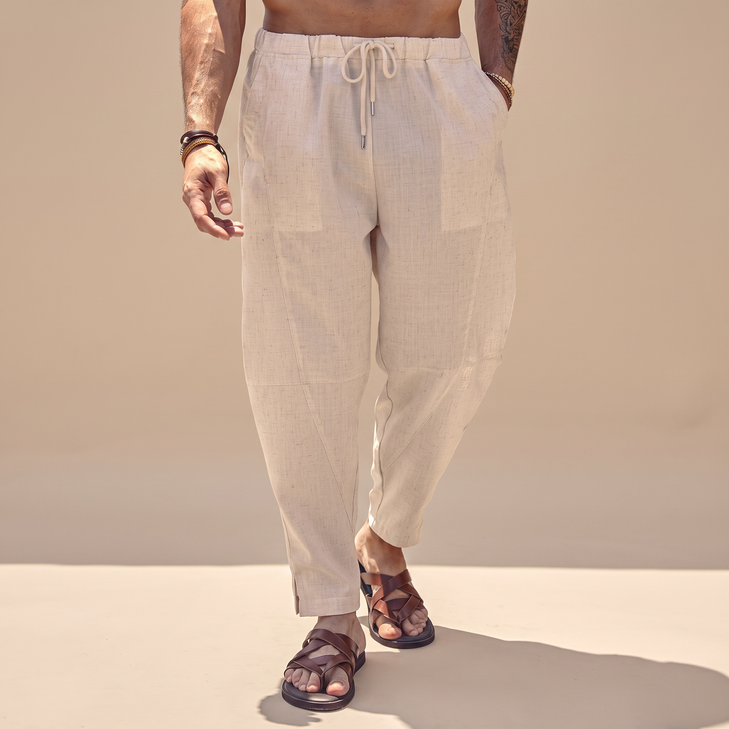Abel - Locker geschnittene Strandhose