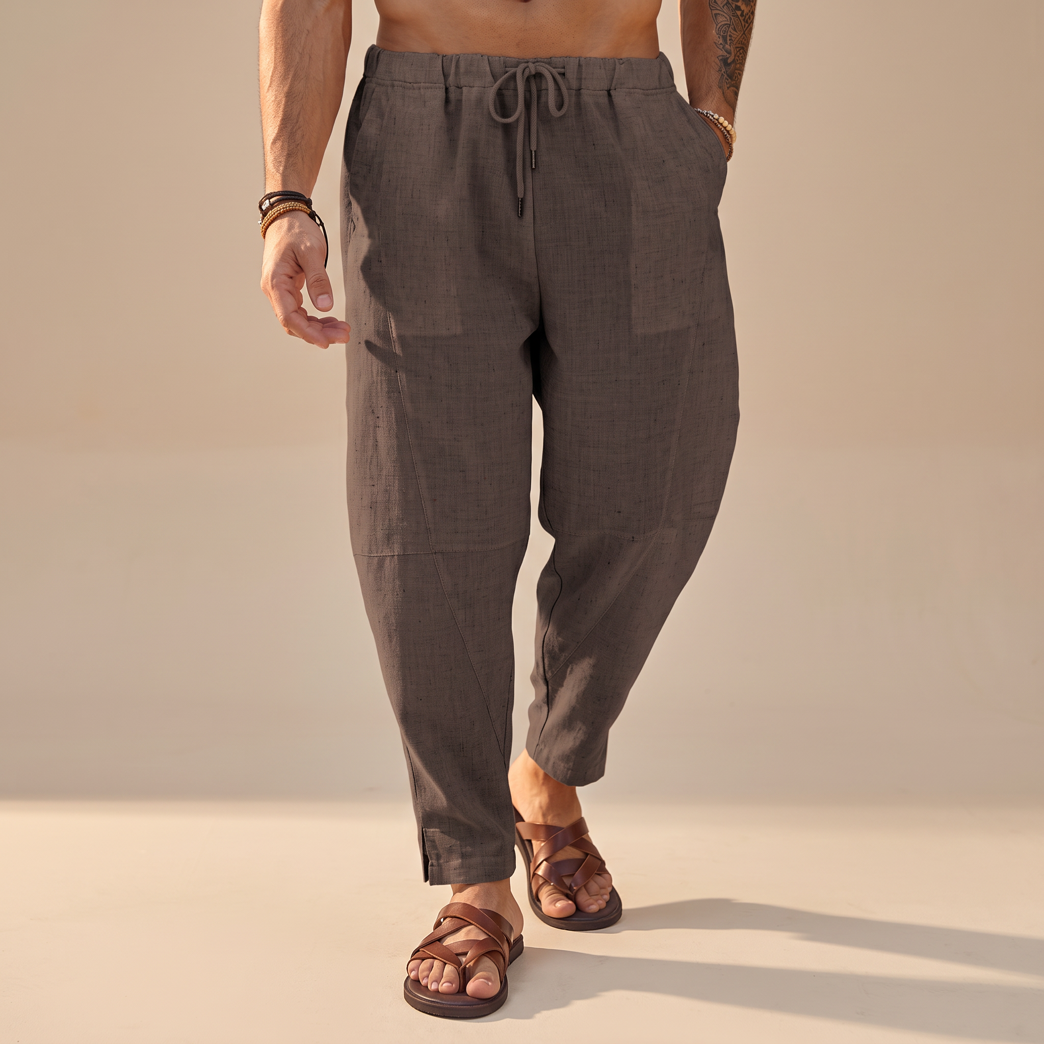 Abel - Locker geschnittene Strandhose