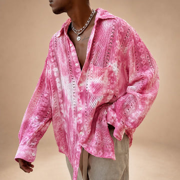 Jovan - Leichtes Lochmuster-Shirt