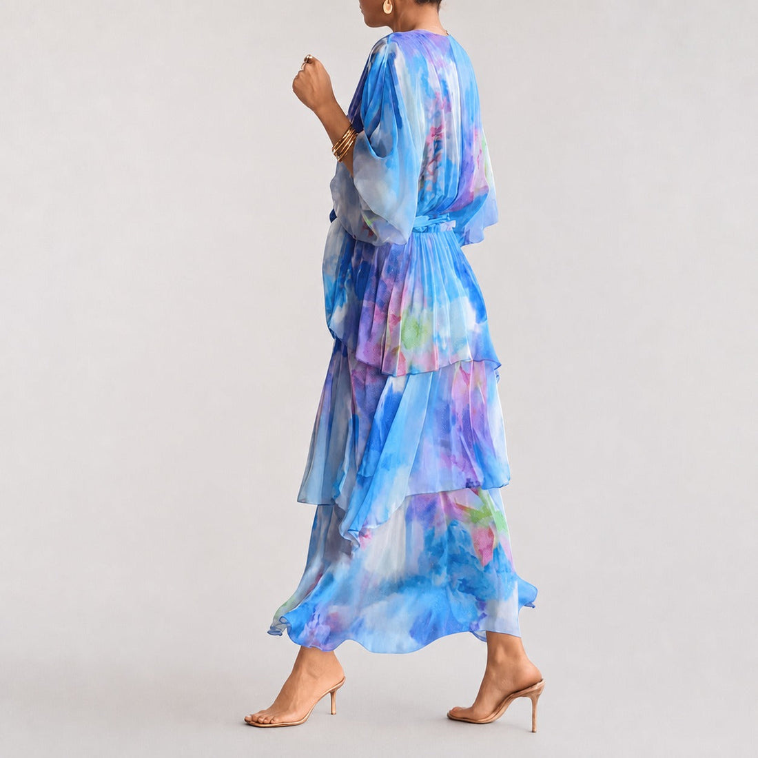 Denise - Elegantes Kleid mit mehreren Schichten